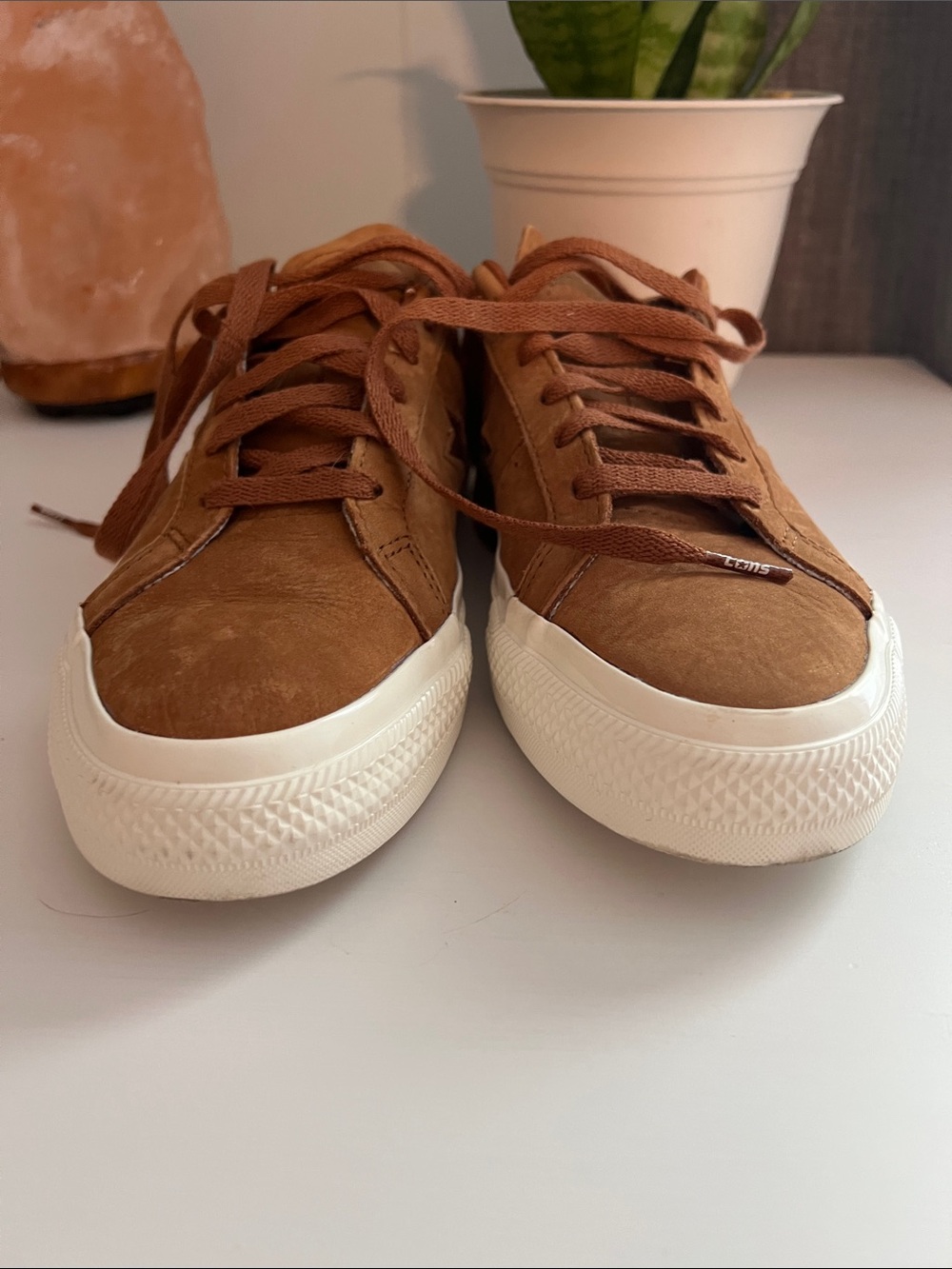 Leather Converse One Stars - Picture 2 of 5